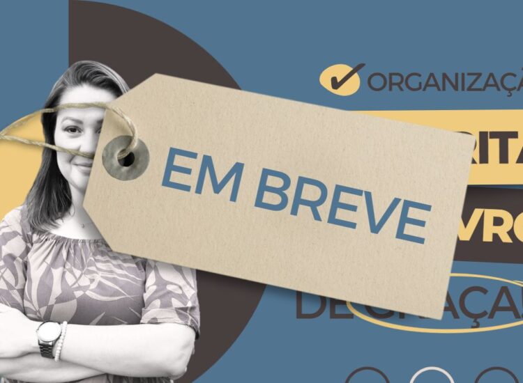 Organização da escrita do livro – EM BREVE